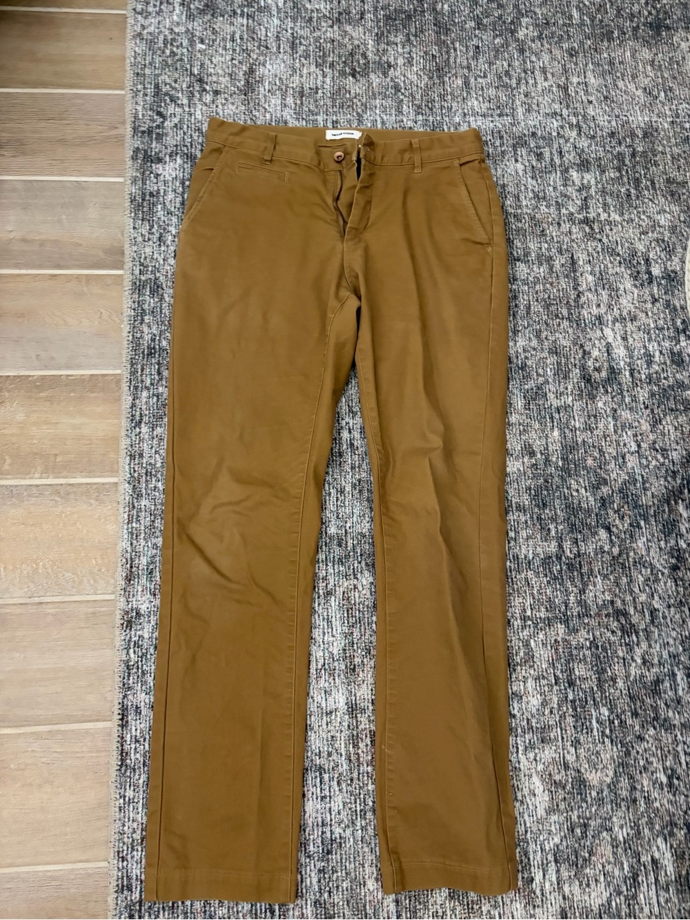 Taylor Stitch Men's Foundation Pant in British Khaki